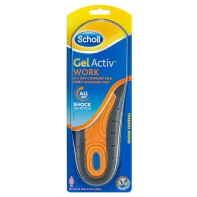 Afbeelding van Scholl Gel Activ Inlegzolen Work Vrouw maat 38 41 1 paar