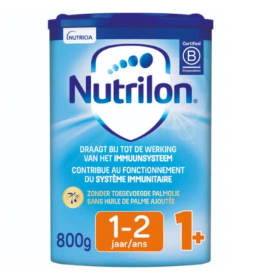 Afbeelding van NUTRILON 1+ Groeimelk voor peuters vanaf 1 jaar Voedende formule met essentiële voedingsstoffen x 800 g
