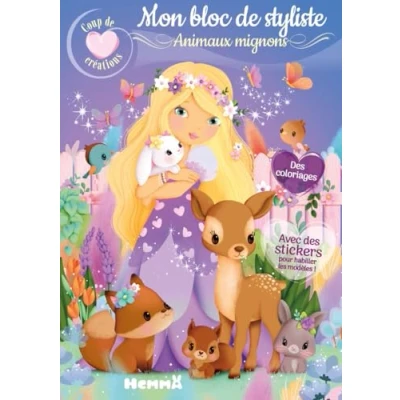 Afbeelding van MON BLOC DE STYLISTE PRINCESSES