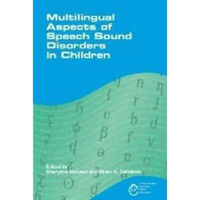 Afbeelding van Multilingual Aspects Of Speech Sound Disorders In Children