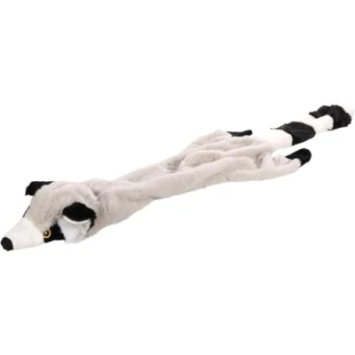 Afbeelding van Flamingo Reina Speelgoed Honden Hs Wasbeer Grijs 27x100x6,5cm 1st 136777
