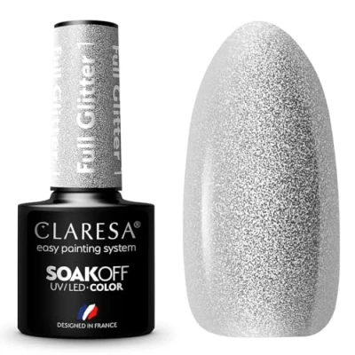 Afbeelding van 1 x UV nagellak Full Glitter 5 ml Claresa