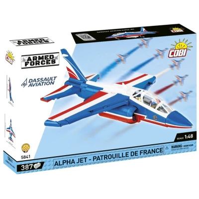 Afbeelding van COBI Alpha Jet Patrouille de France 5841