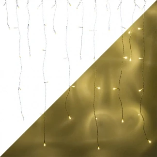 Afbeelding van IJspegelverlichting 16.3 meter Konstsmide (200 LEDs, Binnen/Buiten)