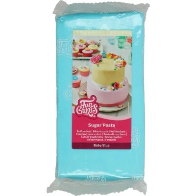 Afbeelding van FunCakes Rolfondant Baby Blauw 1kg Fondant voor Cupcakes en Taarten