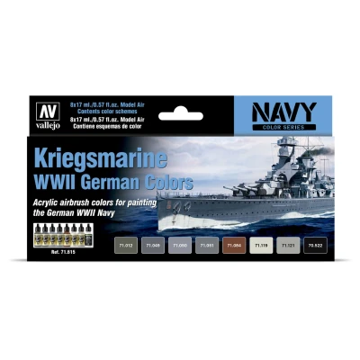 Afbeelding van Model Air Kriegsmarine WWII German Colors 8 kleuren 17 ml 71615