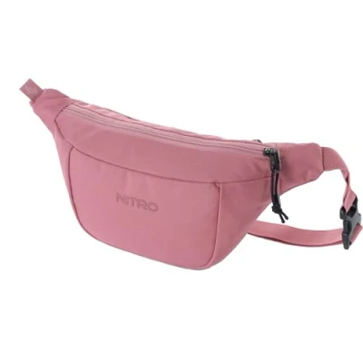 Afbeelding van Elegante heuptas met 2 vakken, reistas, schoudertas, festival, heuptas, woodrose, 25 x 14 8 cm,