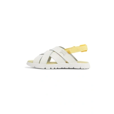 Afbeelding van Camper Oruga Sandalen voor kinderen, Maat: 32, Weiß Leer