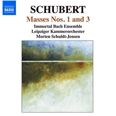Afbeelding van Immortal Bach Ensemble, Leipziger Kammerorchester, Morten Schuldt Jensen Schubert: Mass Nos. 1 and 3 (CD)