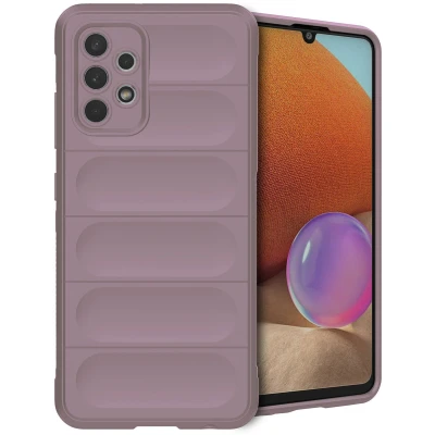 Afbeelding van iMoshion Hoesje Geschikt voor Samsung Galaxy A32 (4G) Siliconen EasyGrip Backcover Paars