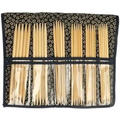Afbeelding van Seeknit Shirotake sokkennaaldenset L bamboe 20cm blauw.