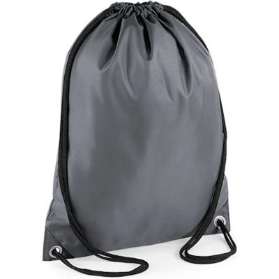 Afbeelding van Classic Budget Gymsac/Sporttas BagBase 11 Liter Graphite Grey