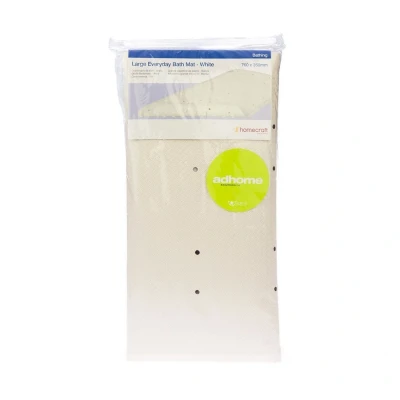 Afbeelding van Douche/Badmat antislip met zuignapjes: 76 x 35,5 cm