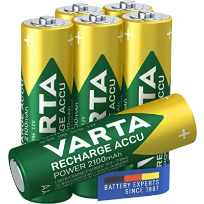 Afbeelding van Varta oplaadbare batterijen AA x 6.2100 mAh