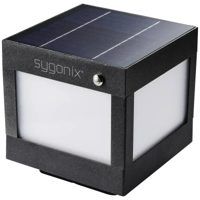 Afbeelding van Sygonix SY 5593808 Tuinlamp op zonne energie 3 W Neutraalwit Zwart