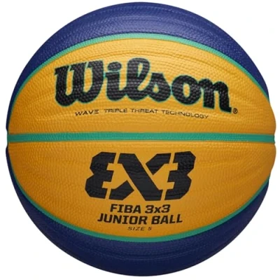 Afbeelding van Wilson FIBA 3x3 Junior Replica Ball basketbal geel