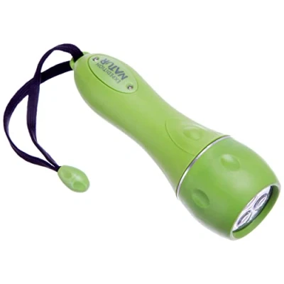 Afbeelding van Moses Zaklamp Expeditie Led Batterij 16,5 X 5,5 Cm Alu Groen