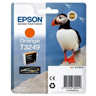 Image de Cartouche d&#039;encre Epson Macareux T3249 Orange