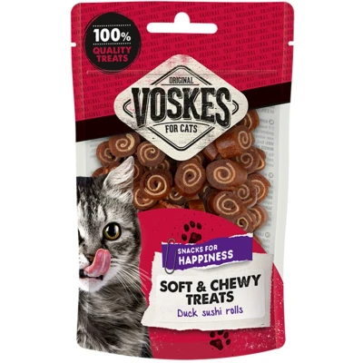 Afbeelding van 10x Voskes Sushi Rolls Eend 60 gr