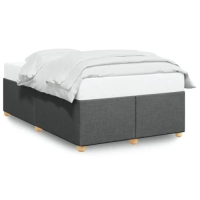 Afbeelding van Bedframe stof donkergrijs 120x190 cm