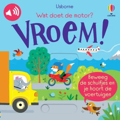 Afbeelding van Boek Wat doet de motor? Vroem!