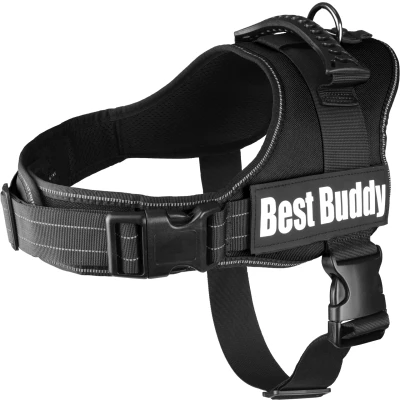 Afbeelding van Hondentuig Best Buddy Pluto Zwart XL