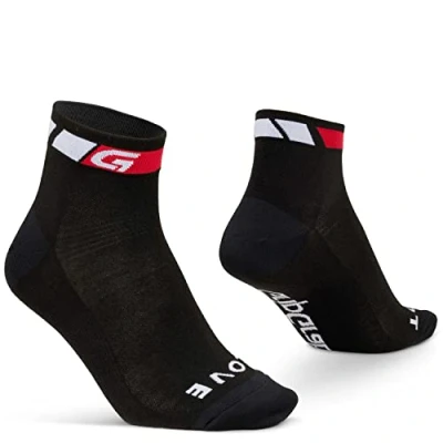 Afbeelding van GripGrab Classic Low Cut Zomer Fietssokken 1 Paar Korte Coolmax Sokken Zwart Unisex Maat L (44 47)
