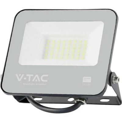 Afbeelding van V TAC VT 4435 Zwarte LED Schijnwerper IP65 30W 5550 Lumen 6500K