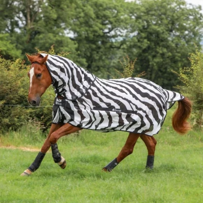 Afbeelding van Bucas BUZZ OFF ZEBRA + Neck Fly Sheet