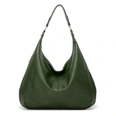 Afbeelding van Vrouwen Retro Top Handvat Schoudertas Pu Lederen Hobo Handtassen
