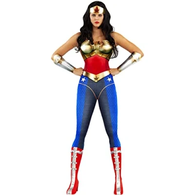 Afbeelding van FUNIDELIA Wonder Woman kostuum Injustice Voor vrouwen Maat: L
