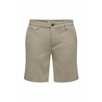 Afbeelding van Only &amp; Sons Shorts, Heren, Maat: XS, Fallen rock