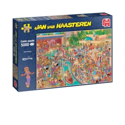 Image de Puzzle Jumbo Efteling Fata Morgana 5000 Pcs Puzzles Jan Van Haasteren, Qualité Et Style Unique