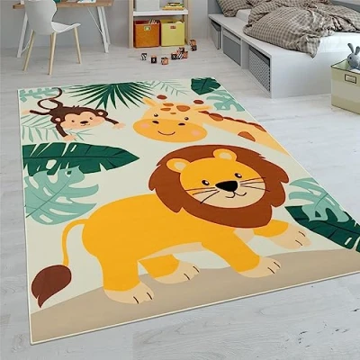 Afbeelding van Paco Home Kindertapijt Laagpolige Vloerkleden Voor Kinderkamer Speelkleed Meerkleurig 160x220 cm
