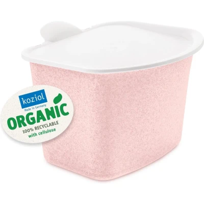 Afbeelding van Koziol Tafelafvalbak Bibo 22,5 X 20,8 Cm Thermoplast Roze/wit