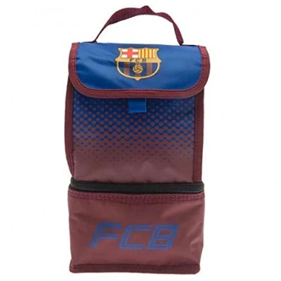 Afbeelding van Barcelona FC Football Lunchtas, geïsoleerd, blauw, rood