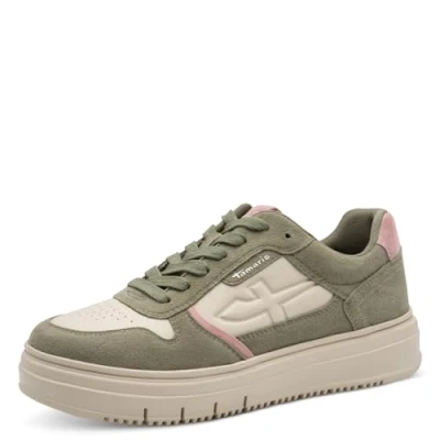 Afbeelding van Tamaris Dames Sneaker Low 1 23746 43 Sneakers voor dames, Sage Comb, 37 EU