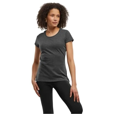 Afbeelding van Build your Brand Ladies&#039; Basic Tee BYBB012 Charcoal 5XL