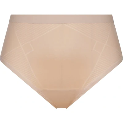 Afbeelding van SPANX dames Invisible Shaping high waisted corrigerende string in de kleur Beige, maat: S