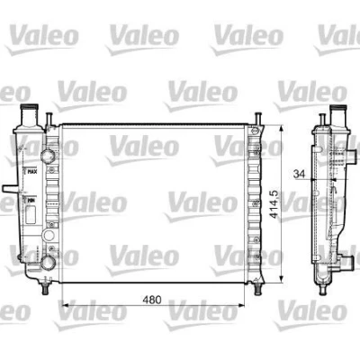 Afbeelding van Valeo Radiateur 732788