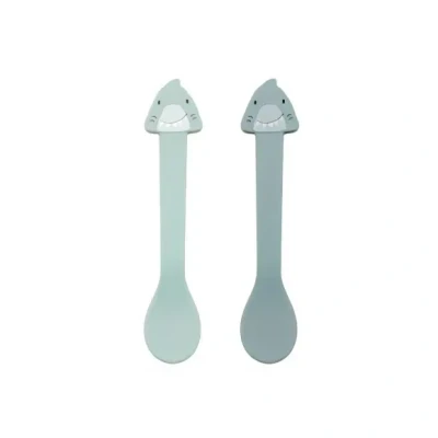 Afbeelding van Trixie Silicone Lepel 2 Pack Mr. Shark