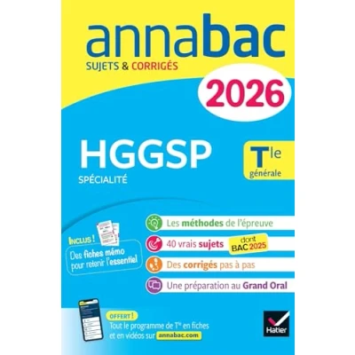 Afbeelding van HGGSP TLE GENERALE (SPECIALITE)