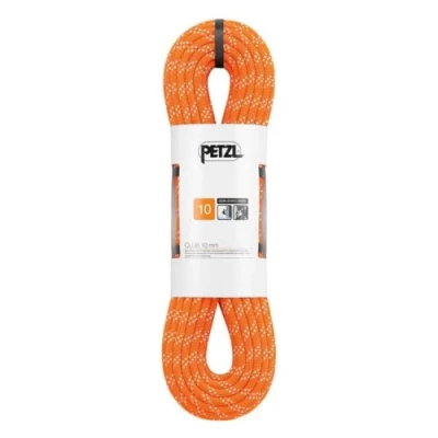 Afbeelding van PETZL Club touw, 10 mm, 60 m, semi statisch, uniseks, volwassenen, oranje, eenheidsmaat