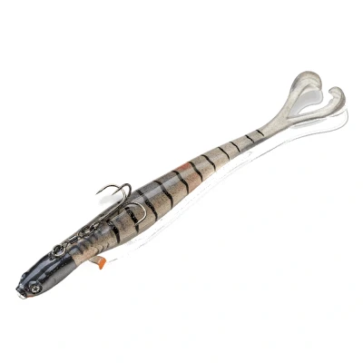 Afbeelding van LMAB Drunk Shooter Pelagic Softbait 20cm (95g) Crystal Carl Shad