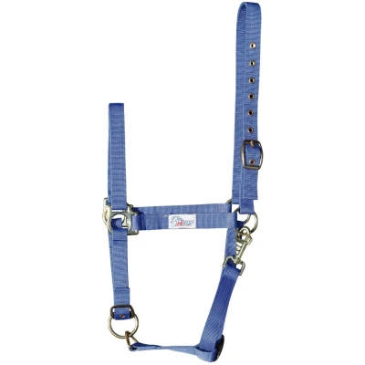 Image de Harry&#039;s Horse Licol 3x Réglable Bleu Cob
