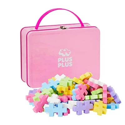 Image de Jeu de construction Valisette Big Pastel 70 pièces Plus
