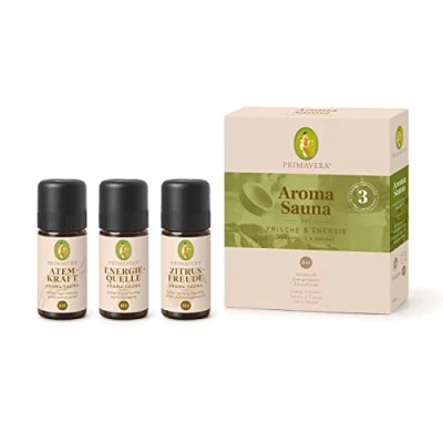 Afbeelding van set aroma sauna fresh &amp; energy bio