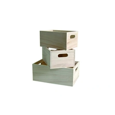 Afbeelding van Artemio 3 houten doosjes
