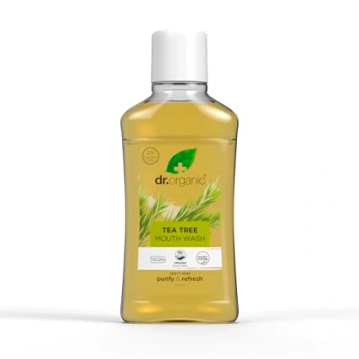 Afbeelding van Dr. Organic Tea Tree Mondwater 500ml