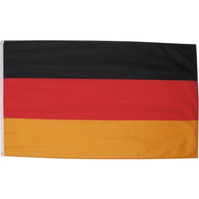 Afbeelding van Senvi Printwear Flag Germany Grote Duitse vlag Duitsland Gemaakt Van 100% Polyester UV &amp; Weerbestendig Met Versterkte Mastrand Messing Ogen 90x150 CM Fair Working Conditions